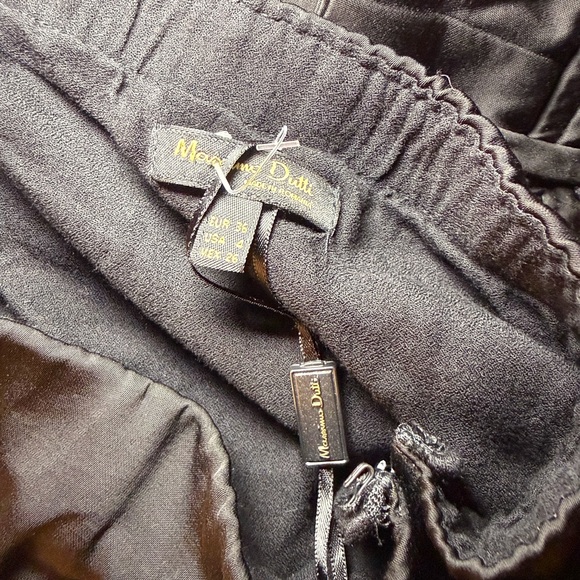 Massimo Dutti Black Strapless Tailored Jumpsuit - Size 4 NWT - Picture 6 of 7